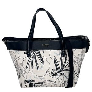 AUTHENTIC Radley London Linear Floral Multiway Grab Bag Handbag Crossbody Bag